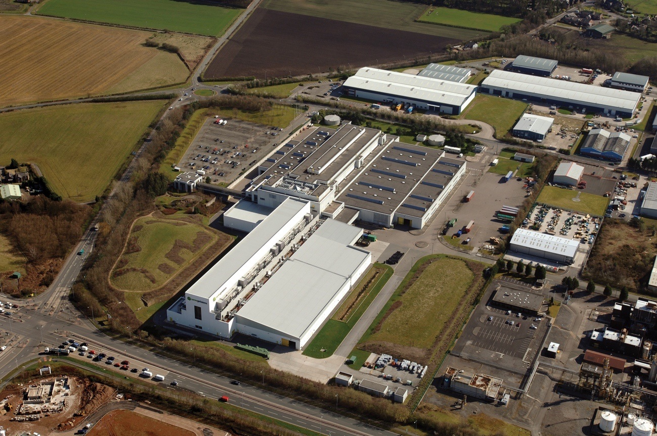 Newsprinters Knowsley Plant (Aerial)